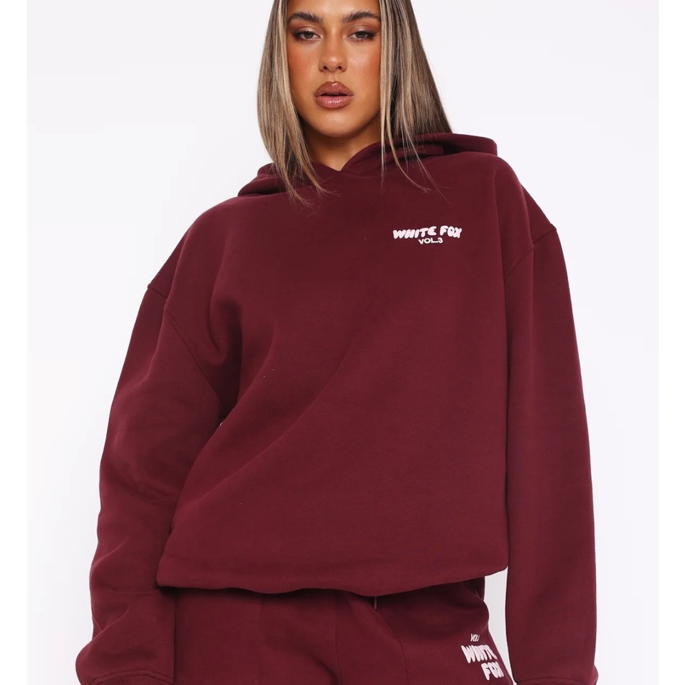 White Fox Boutique Offstage Hoodie Red Velvet